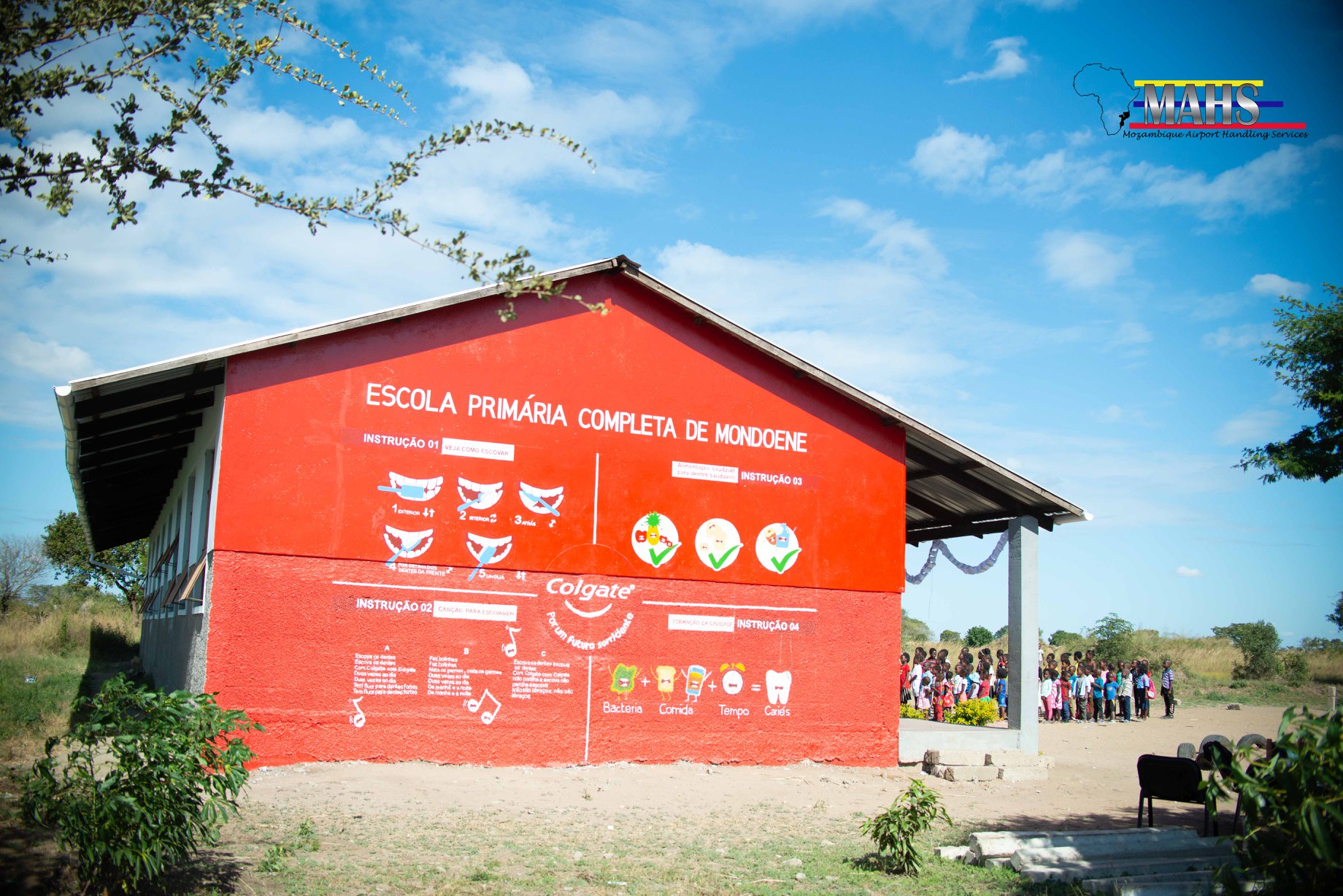Escola MAHS em Katembe